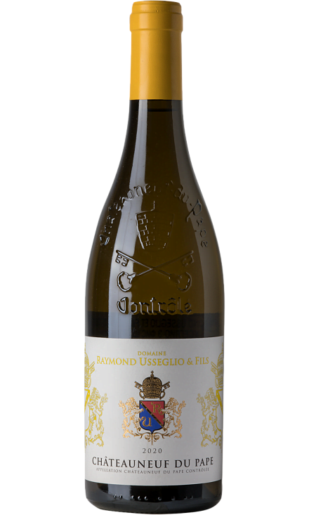 Вино
 белое «Chateauneuf du Pape AOC»
 Domaine Raymond Usseglio & Fils 2020