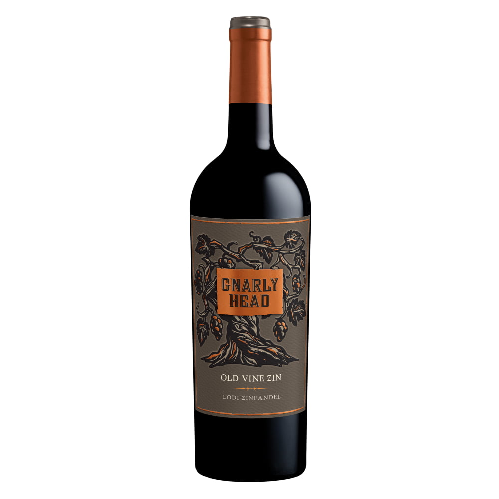 Вино Delicato, Gnarly Head Old Vine Zinfandel, Red, Dry, California, AVA Lodi, 0,75l