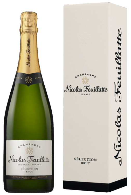 Шампанское Nicolas Feuillatte Brut Selection в подарочной упаковке