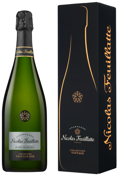 Шампанское Nicolas Feuillatte Blanc de Blancs Collection Vintage в подарочной упаковке