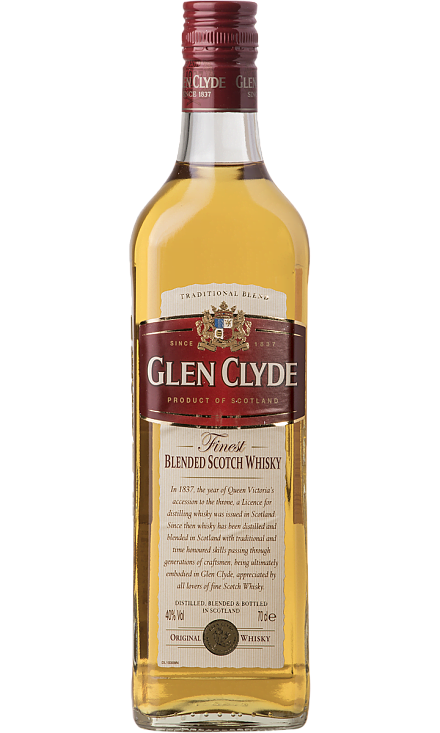 Виски
 «Glen Clyde 3 у, Blended Whisky»
 Glen Clyde