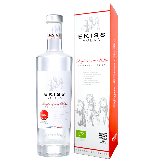 Vodka Ekiss. Single Estate в подарочной упаковке