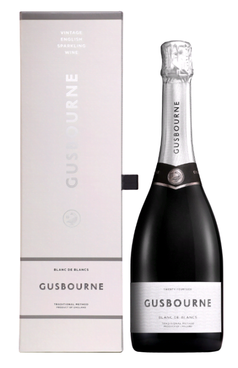 Игристое вино Gusbourne Blanc de Blancs Brut в подарочной упаковке