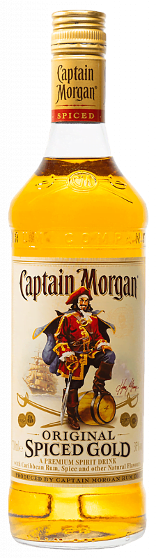 Ром Captain Morgan Spiced Gold Spirit Drink 0.5л