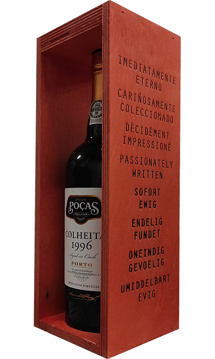 Вино
 «Colheita 1996 Port in gift box»
 Pocas 1996