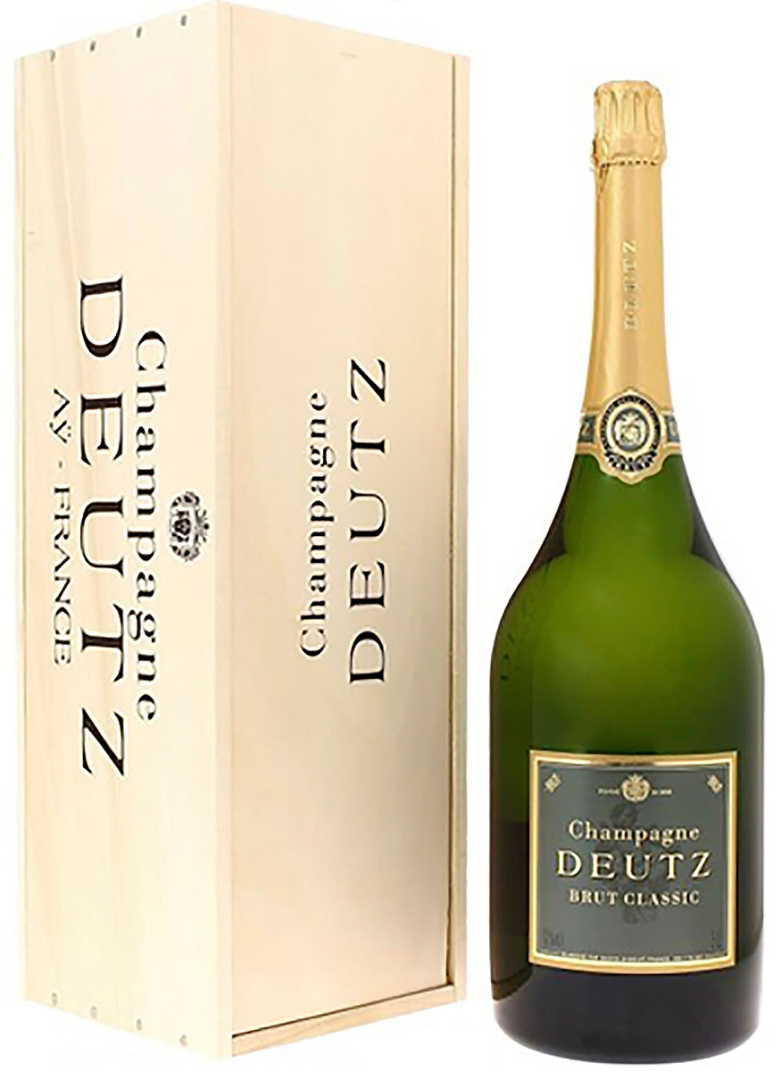 Шампанское Deutz, Brut Classic, AOC Champagne 3l, in wooden case