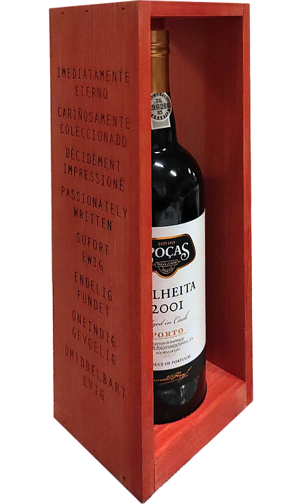 Вино
 «Colheita 2001 Port in gift box»
 Pocas 2001