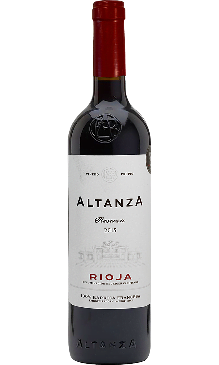 Вино
 красное «Lealtanza Reserva, Rioja DOCa»
 Altanza 2015