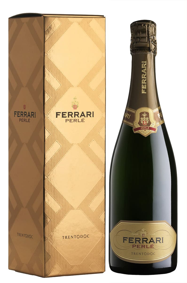 Вино игристое Ferrari, Perle Brut, 2009, Trento DOC,0,75l, in gift box