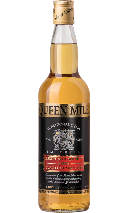 Виски
 «Queen Mile, Blended Whisky»
 Speyside Distillers