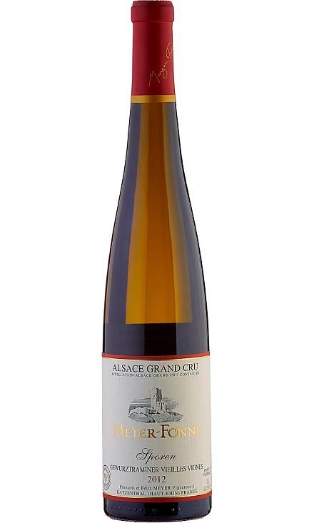 Вино
 белое «Gewürztraminer, Alsace Grand Cru Sporen AOC, Selection de Grains Nobles»
 Meyer-Fonné 2011