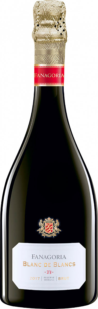 Вино игристое Fanagoria Blanc de Blancs Brut 0,75l