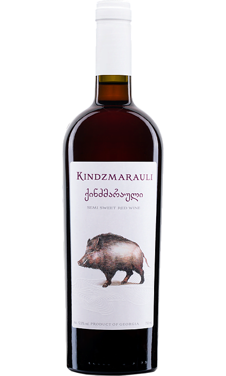 Вино
 красное «Kindzmarauli (Boar)»
 Georgian Wine House 2020