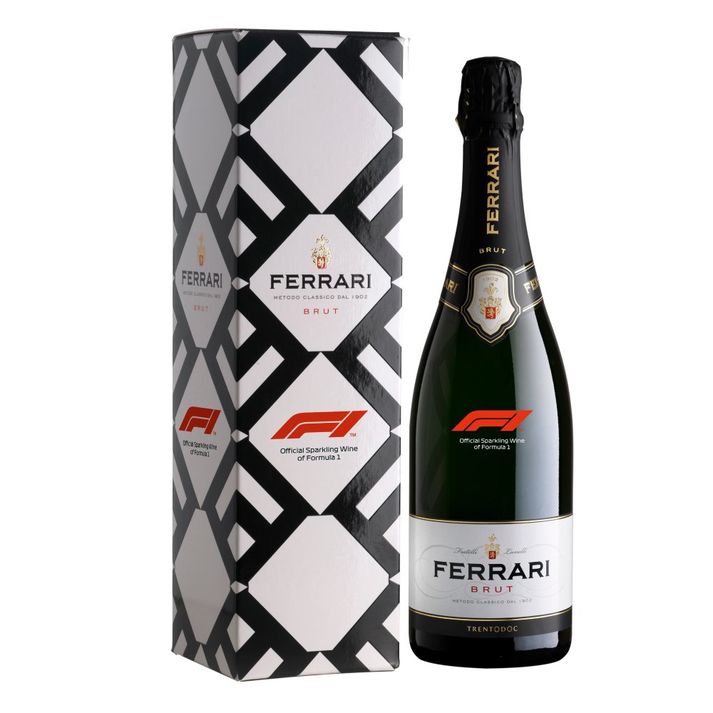 Вино игристое Ferrari Brut Formula-1 Limited Edition, Trento DOC, 0,75l