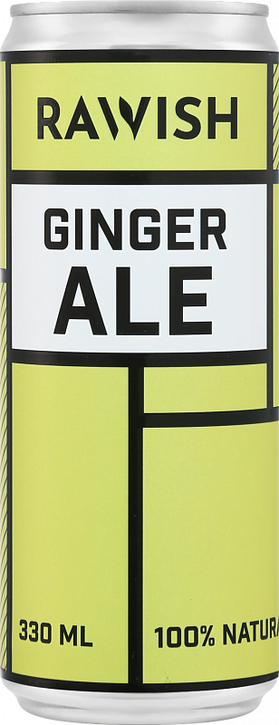 Лимонад Rawish Ginger Ale 0.33л