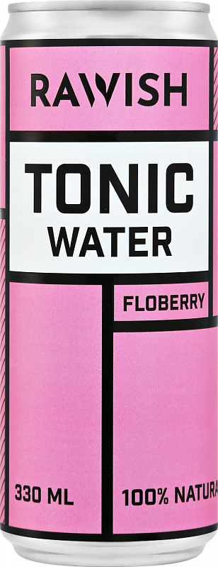 Тоник Rawish Water Tonic Floberry 0.33л