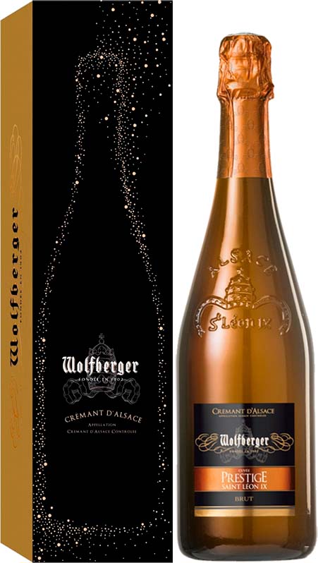 Вино игристое Wolfberger, Prestige Brut, Cremant d