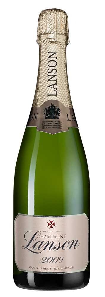 Шампанское Lanson Gold Label Brut Vintage, 2009 г.