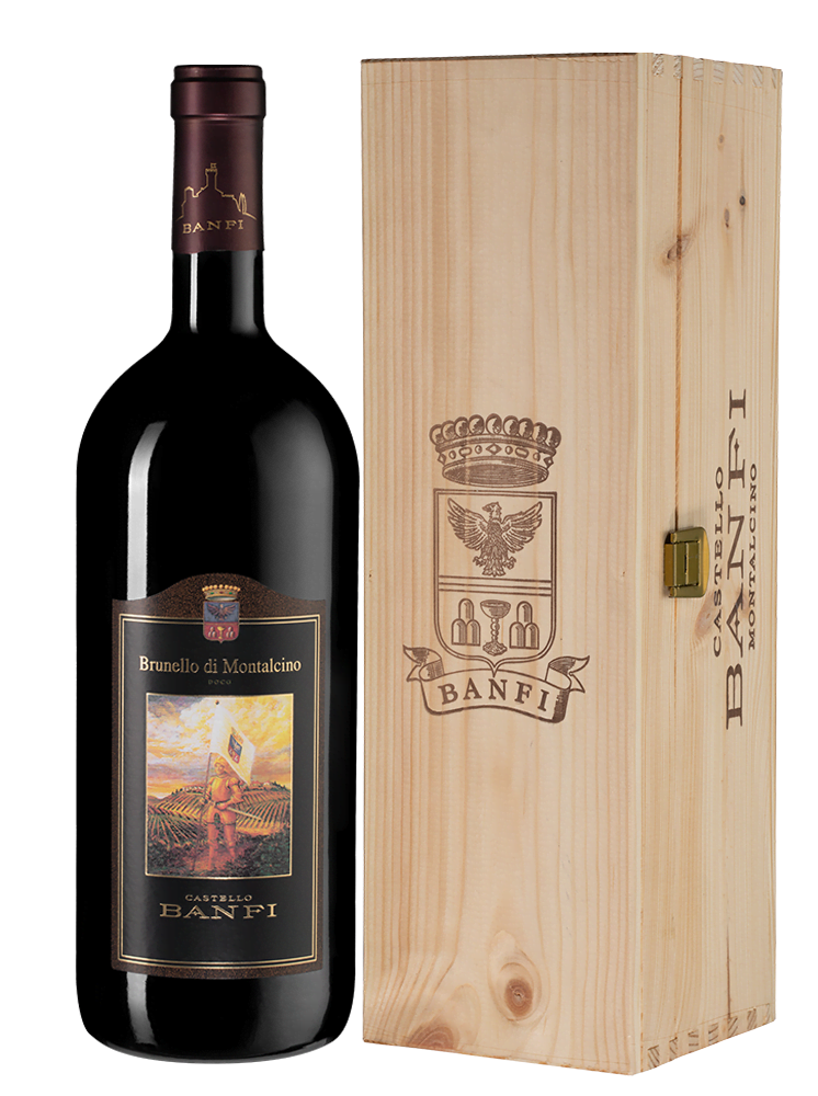 Вино Brunello di Montalcino, Castello Banfi, 2016 г., 1.5 л.