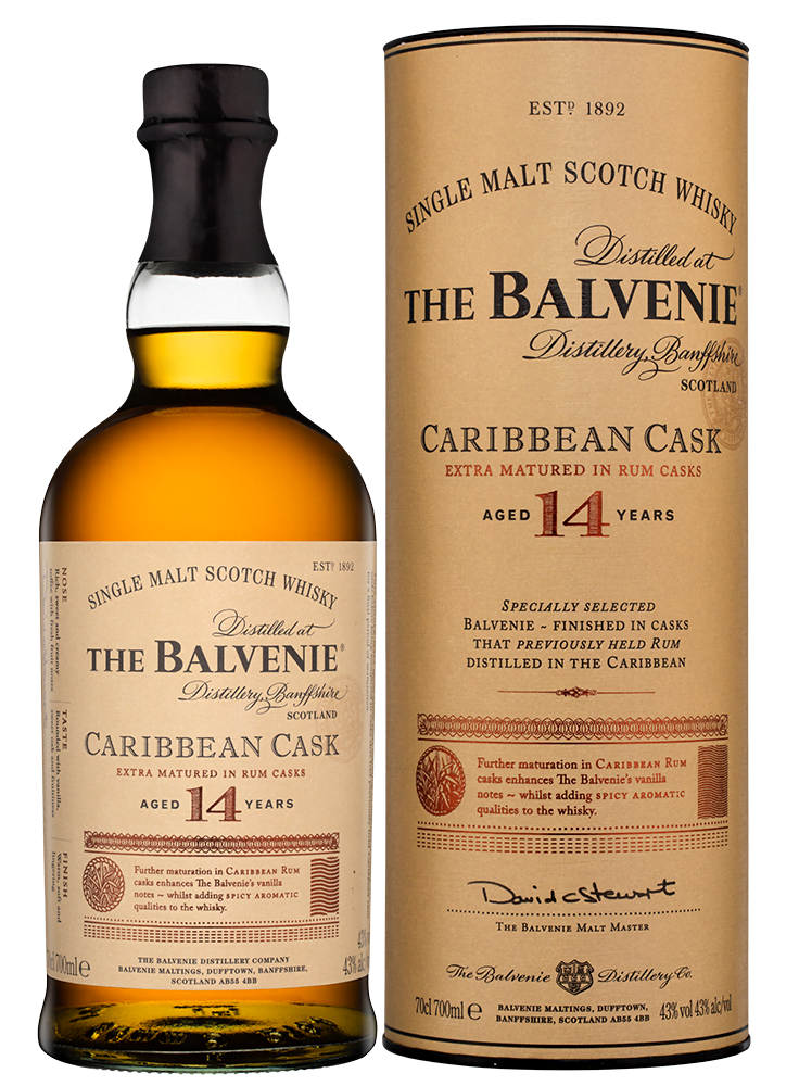 Виски Balvenie Caribbean Cask 14YO Malt Scotch Whisky