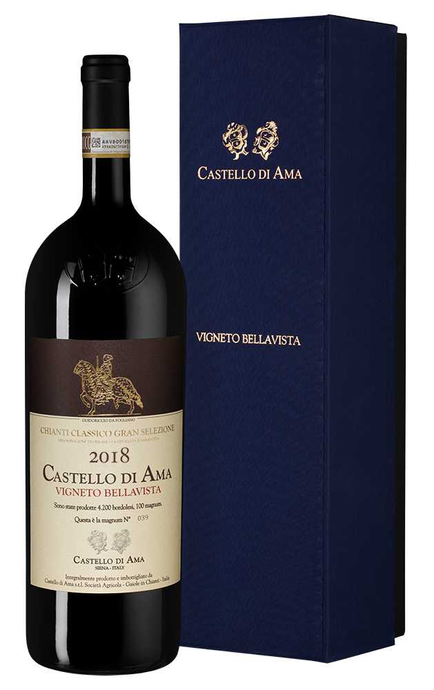 Вино Chianti Classico Gran Selezione Vigneto Bellavista, Castello di Ama, 2018 г., 1.5 л.