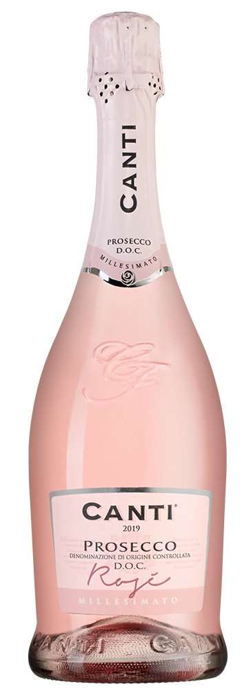 Игристое вино Prosecco Rose, Canti, 2019 г.