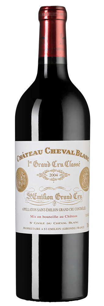 Вино Chateau Cheval Blanc, 2004 г.