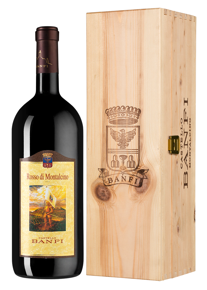 Вино Rosso di Montalcino, Castello Banfi, 2019 г., 1.5 л.