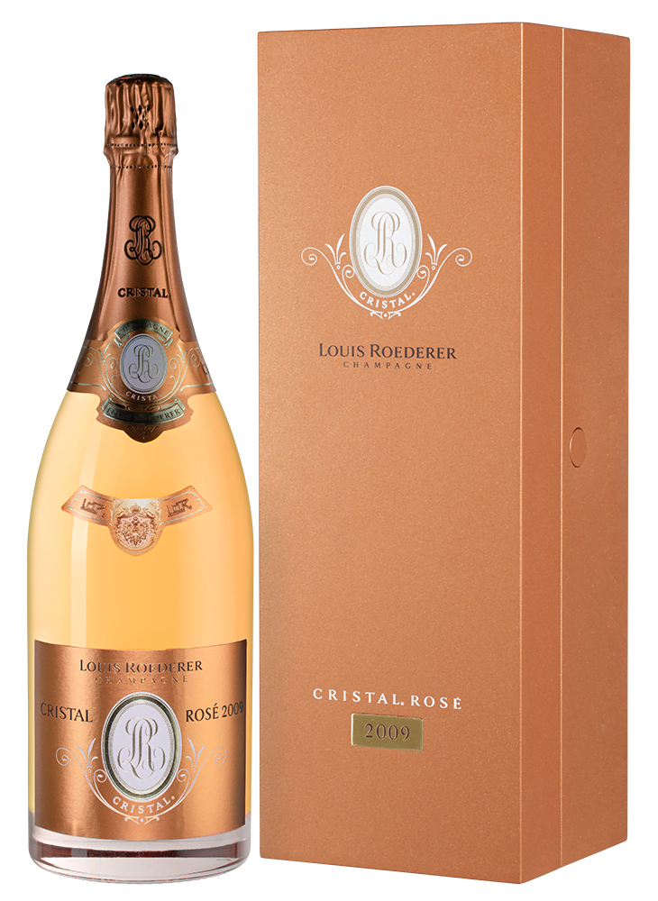 Шампанское Louis Roederer Cristal Rose, 2009 г., 1.5 л.