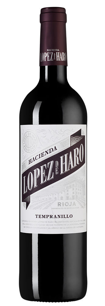 Вино Hacienda Lopez de Haro Tempranillo, 2021 г.