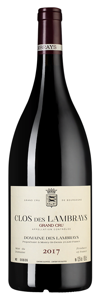 Вино Clos des Lambrays Grand Cru, Domaine des Lambrays, 2017 г., 1.5 л.