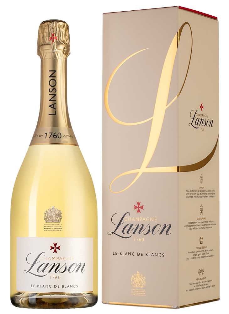 Шампанское Le Blanc de Blancs Brut, Lanson