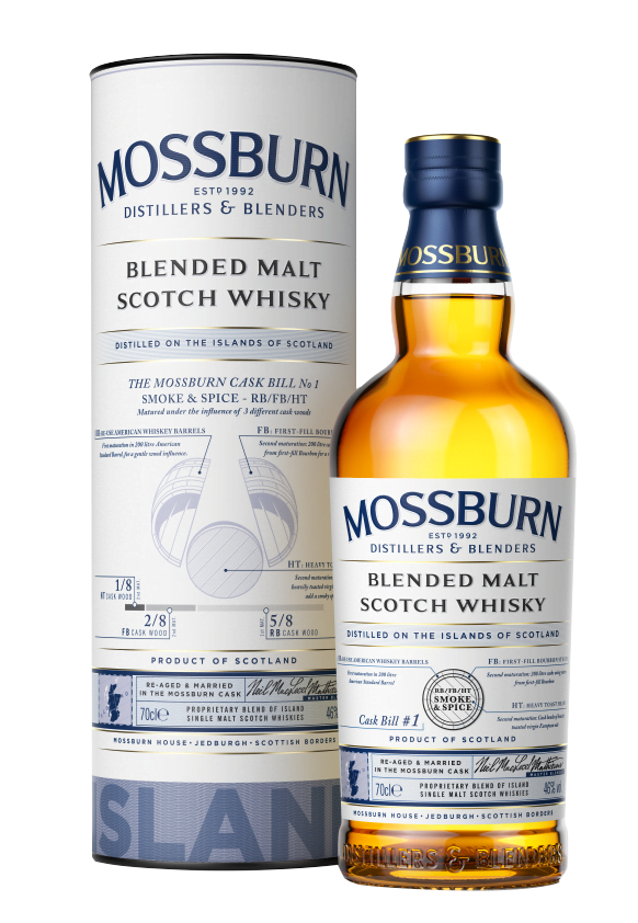 Виски Mossburn Cask Bill №1 Island Blended Malt Whisky