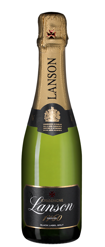 Шампанское Lanson Black Label Brut, 0.375 л.