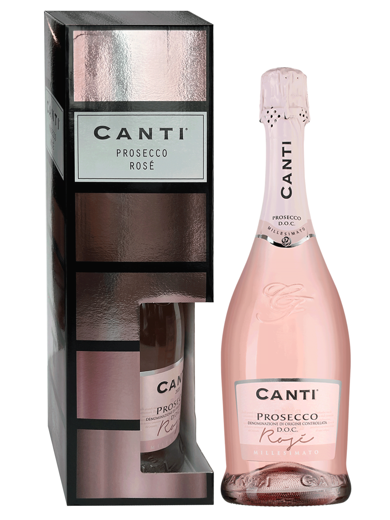 Игристое вино Prosecco Rose, Canti, 2020 г.