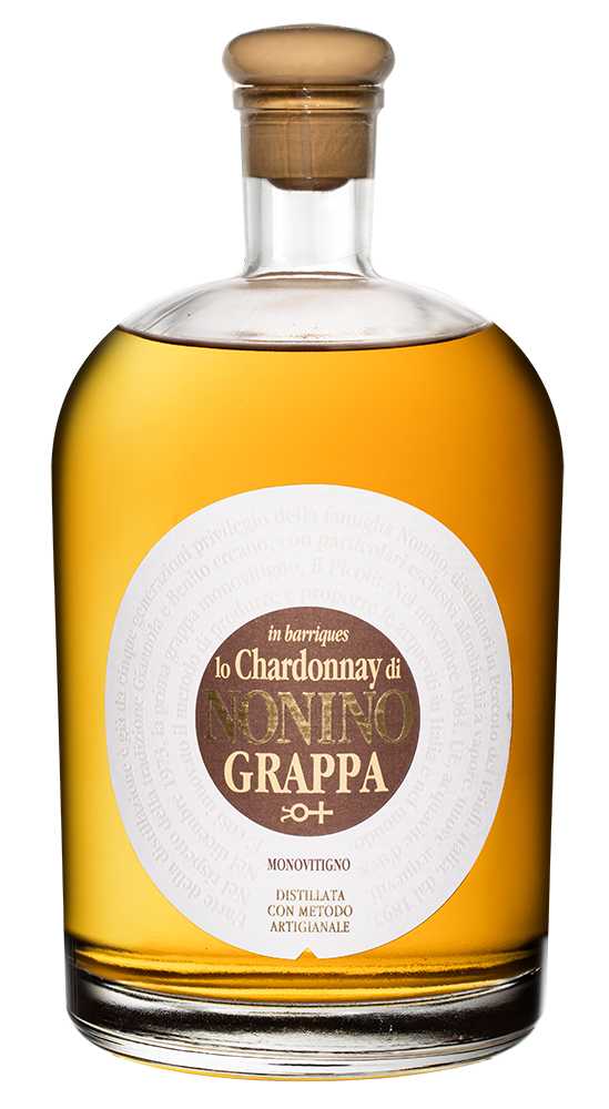 Граппа Lo Chardonnay di Nonino Barrique, 2 л.