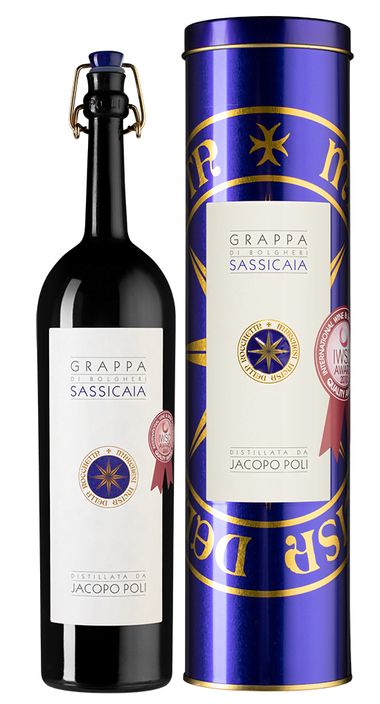 Граппа Grappa Sassicaia, 2016 г., 0.5 л.
