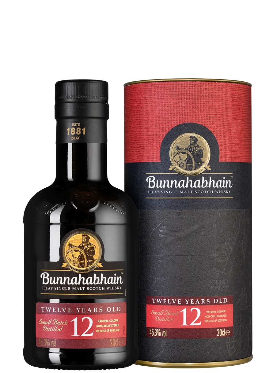 Виски Bunnahabhain Aged 12 Years, 0.2 л.