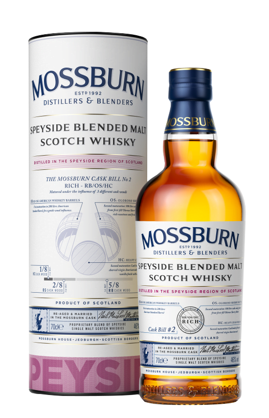 Виски Mossburn Cask Bill №2 Speyside Blended Malt Whisky