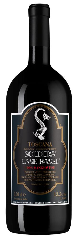 Вино Toscana Sangiovese, Case Basse di Gianfranco Soldera, 2016 г., 1.5 л.