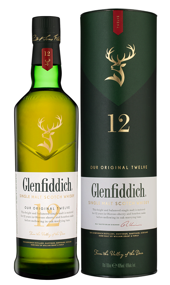 Виски Glenfiddich Malt Scotch Whisky 12 YO