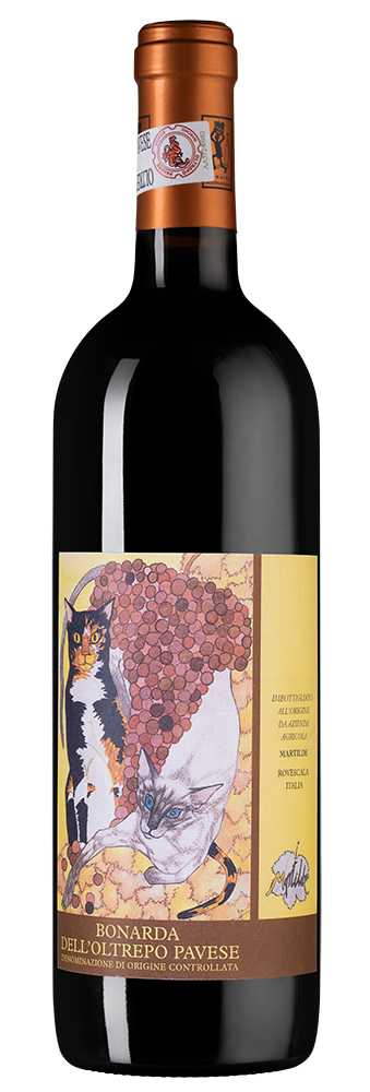 Вино Bonarda dell’Oltrepo Pavese , Martilde, 2019 г.