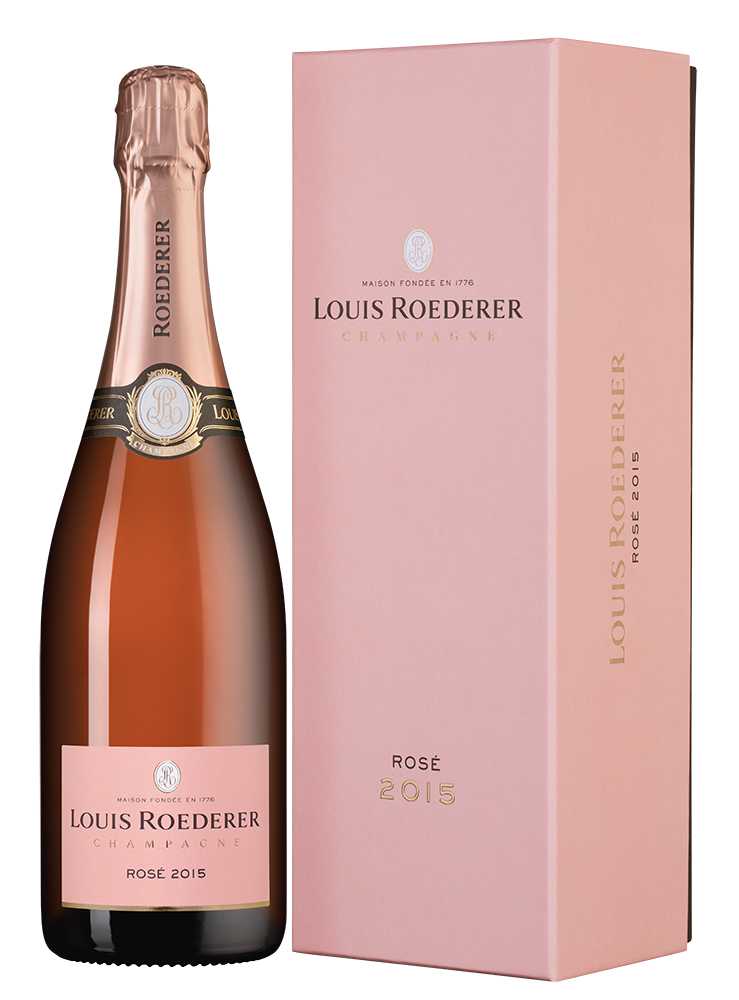 Шампанское Louis Roederer Brut Rose, 2015 г.