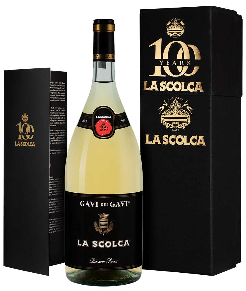 Вино Gavi dei Gavi (Etichetta Nera), La Scolca, 2020 г., 1.5 л.