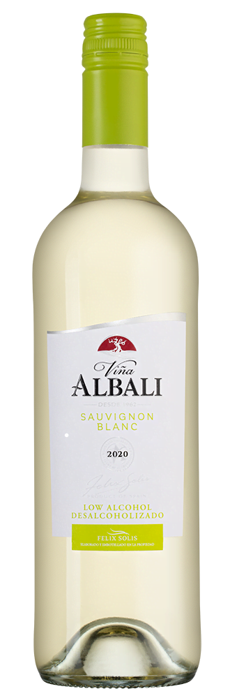 Вино безалкогольное Vina Albali Sauvignon Blanc Low Alcohol, 0,5%, Felix Solis, 2020 г.