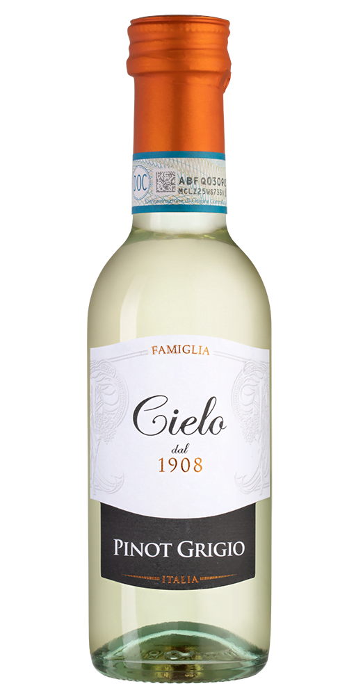 Вино Pinot Grigio, Cielo, 2019 г., 0.187 л.