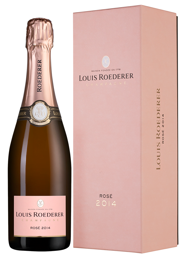 Шампанское Louis Roederer Brut Rose, 2014 г.