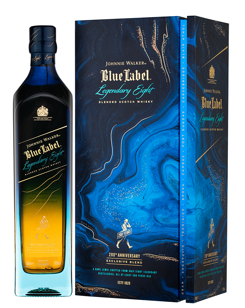 Виски Johnnie Walker Blue Label Legendary Eight Exclusive Blend