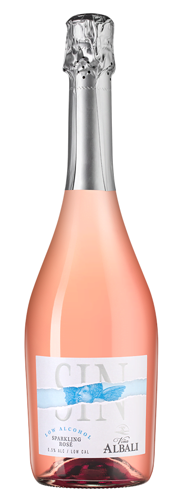 Игристое вино безалкогольное Vina Albali Rose Low Alcohol, 0,5%, Felix Solis, 2020 г.