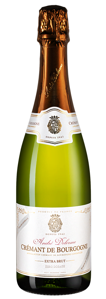 Игристое вино Cremant de Bourgogne Extra Brut Terroirs Mineraux, Andre Delorme